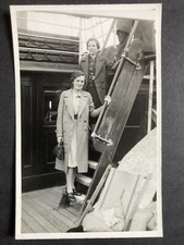 Two Ladies Onboard a Ship