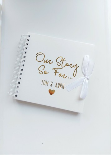 Personalised couples scrapbook - personalised,
