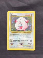 Pokemon Cards: Base Set Shadowless Rare Holo: Chansey 3/102