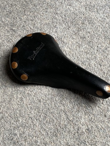 Brooks leather saddle - leather,