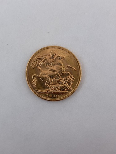 King george 1912 22ct - 1912, gold