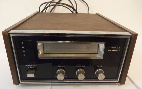Vintage craig pioneer track - pioneer, 8