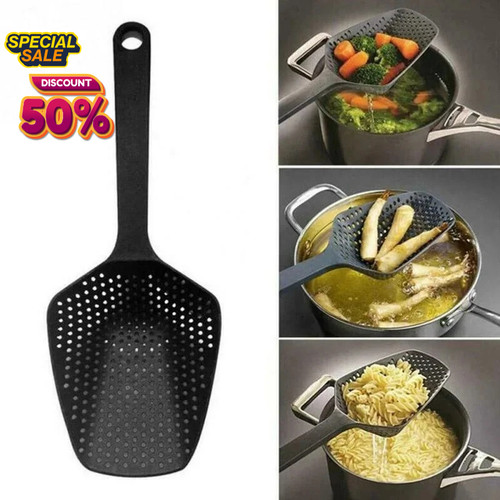 Food strainer scoop large - scoop, –