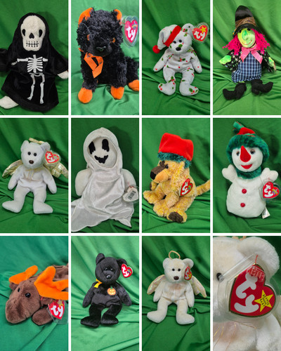 Beanies halloween and - ty, beanies;