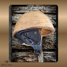 Vintage Trackstar by Aviakit TT Racing Helmet Pudding Basin Small