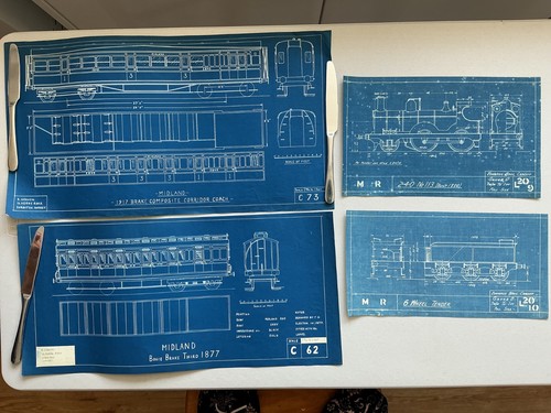 Midland railway blueprints - midland,