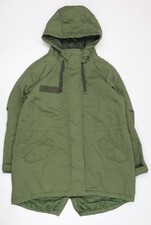 Topshop Women's Green Parka