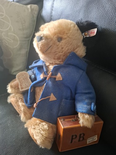 Steiff paddington bear mohair - steiff,