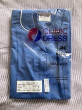 Nurse/ Healthcare Hospital Blue White Trim Women’s Tunic Size 14 New & Unworn