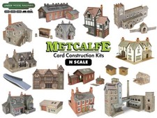 Metcalfe N Gauge PN182 PN183 PN184 PN185 PN186 "INDUSTRIAL BUILDINGS" Card Kits