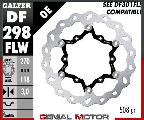 Galfer front brake - front, disc