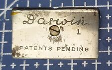 Darwin razor. Hollow Ground. Safety Razor from the 1930's.