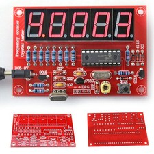 DIY Kits Automatic 1Hz-50MHz Crystal Oscillator Frequency Counter Tester Meter s
