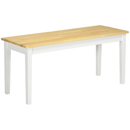 Two seater wooden dining - two-seater, bench