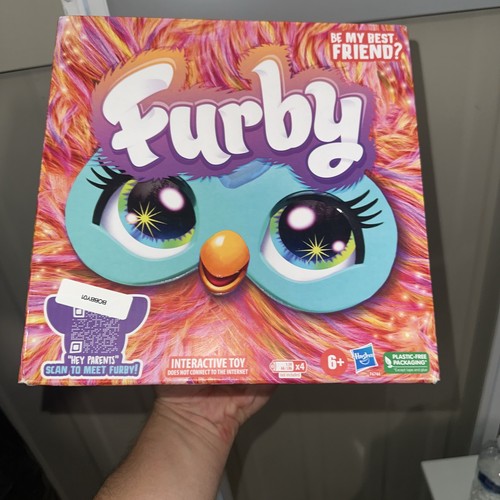 Furby coral interactive plush - interactive,