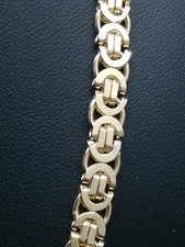 9ct Yellow Gold Flat Byzantine