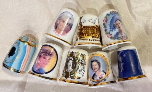 Royal family thimbles - royal,