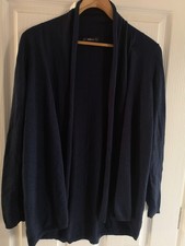Ladies Navy Blue Open Fronted