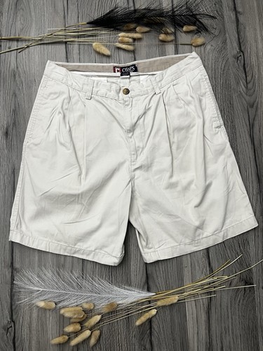 Chaps white pleated - pleated, chino