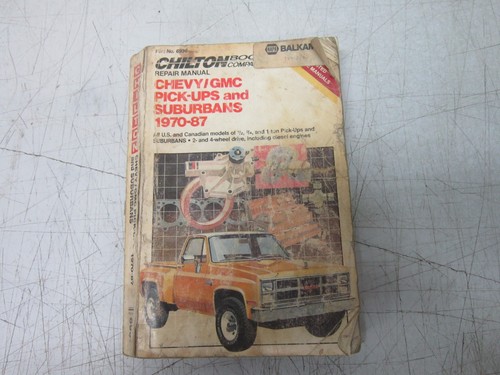Chilton 6936 chevy gmc - chilton, #6936