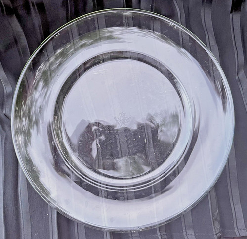 Vintage jaj pyrex clear - clear, 10"