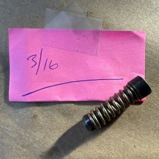  COILED SPRING DRILL STOPS ,3/16"  WITHOUT  GRUB,  IN GOOD CONDITION.