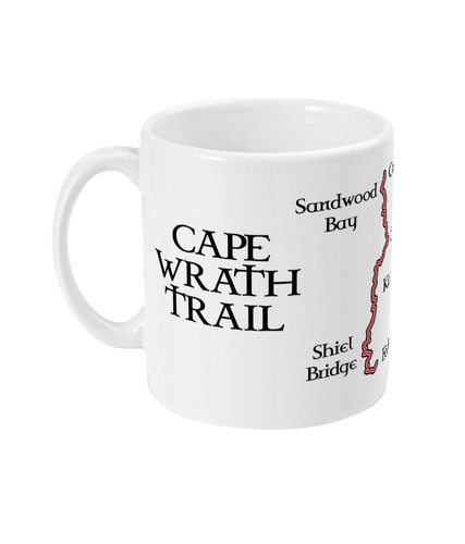 Cape wrath trail ceramic mug - cape,