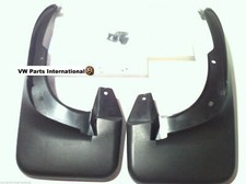 VW Golf MK4 R32 GTI TDI 1.8T Bora Front Mud Flaps Splash Shields Genuine OEM