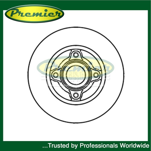 Premier rear brake disc fits - disc,