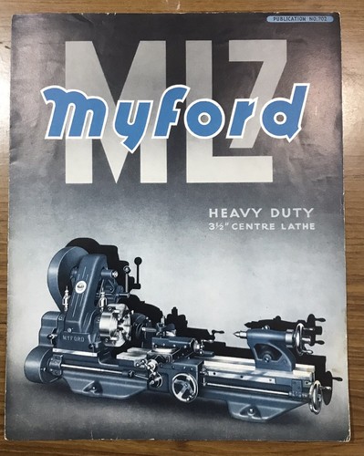 Assorted myford brochures - assorted,