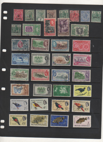 Old stamps from british - 67,