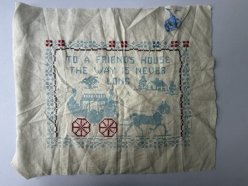 Friendship stamped cross - friendship,