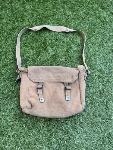 Canvas army web bag - army,