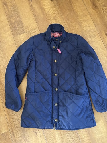 Girls joules navy coat - joules,
