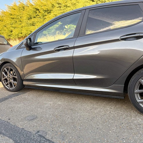 Gloss black side skirts - gloss,