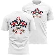 Mens VE Day Union Jack T Shirt