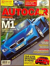 AUTOCAR MAGAZINE 09-AUG-05 -