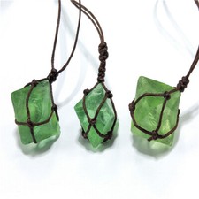 Fluorite Crystal Pendant