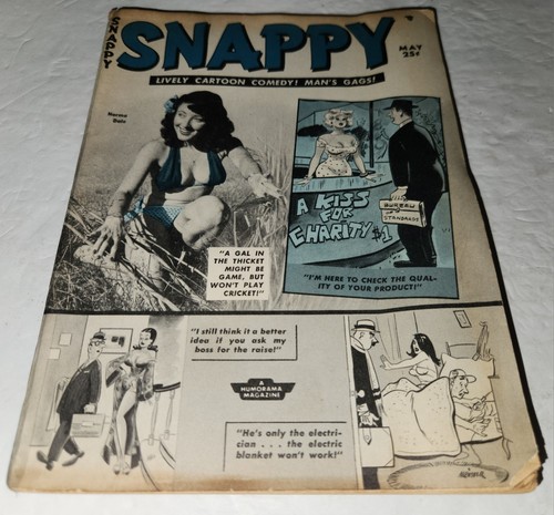 Snappy may 1956 pinup - pinup, magazine