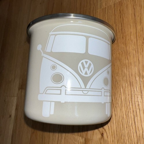 Campervan tan white tin - tan/white,