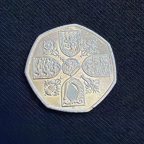 Rare 50p coin - ,