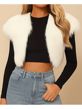 Faux Fur Bridal Wedding Shrug