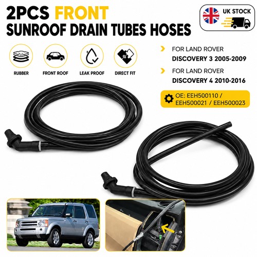Front roof drain tube for - roof,