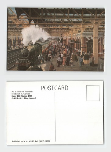 Postcard snow hill station - postcard,