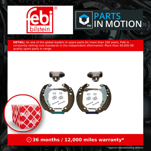 Brake shoes set fits renault - shoes,