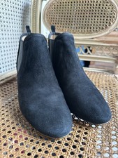 Repetto Women’s Black Suede Ankle Boots Size 6 1/2