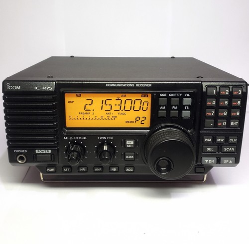 Icom r75 communications - icom, hf