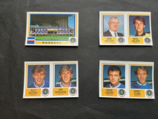 Panini Football 85 - 4 x Rangers unused stickers including Ally McCoist