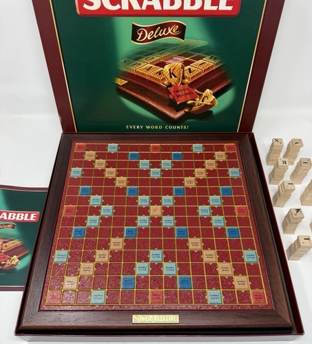 Vintage scrabble deluxe - vintage,