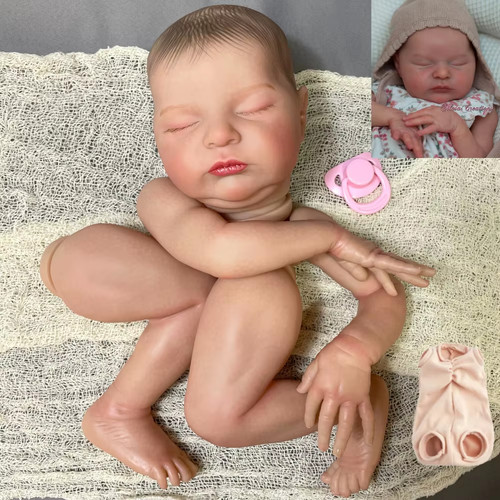 Painted reborn doll - ,